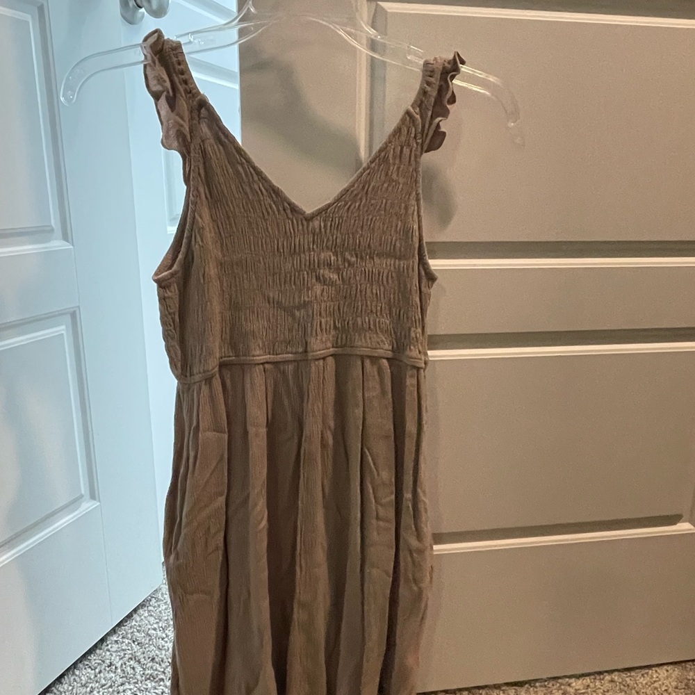 Wishlist Taupe Textured Dress